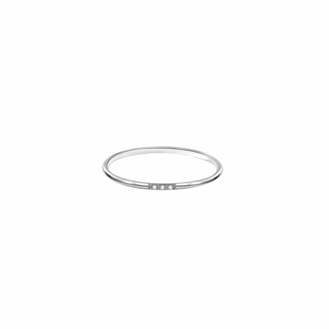 Ember Dainty CZ Ring - Cerise Jewelry