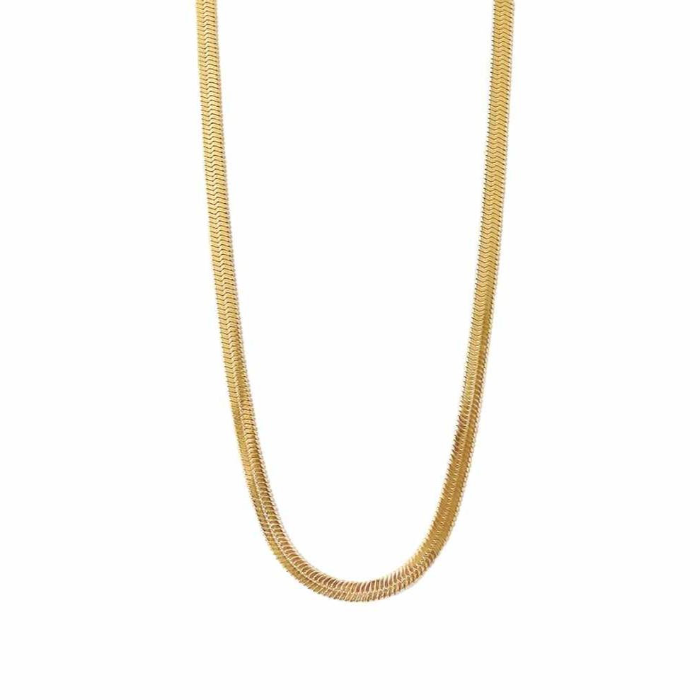 Cerise-Jewelry-Mila-Classic-Herringbone-Necklace