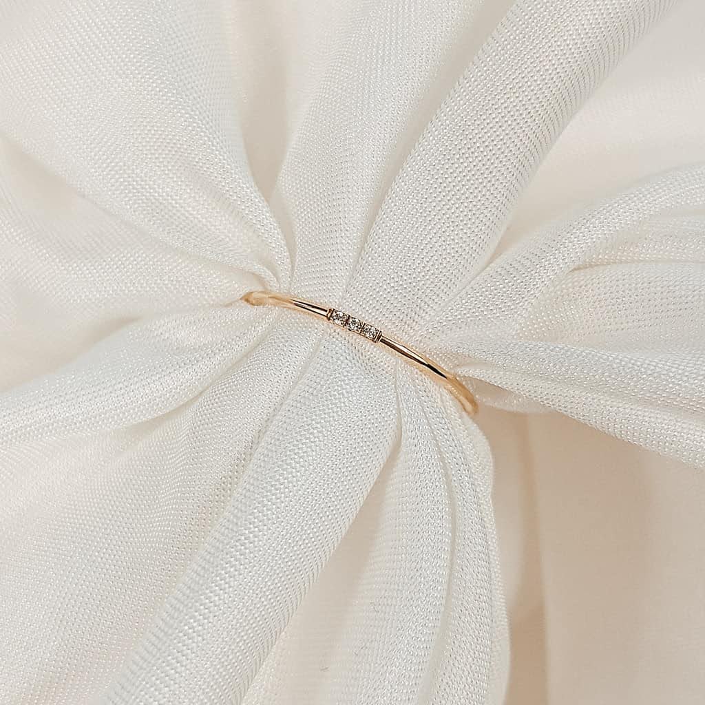Ember Dainty CZ Ring