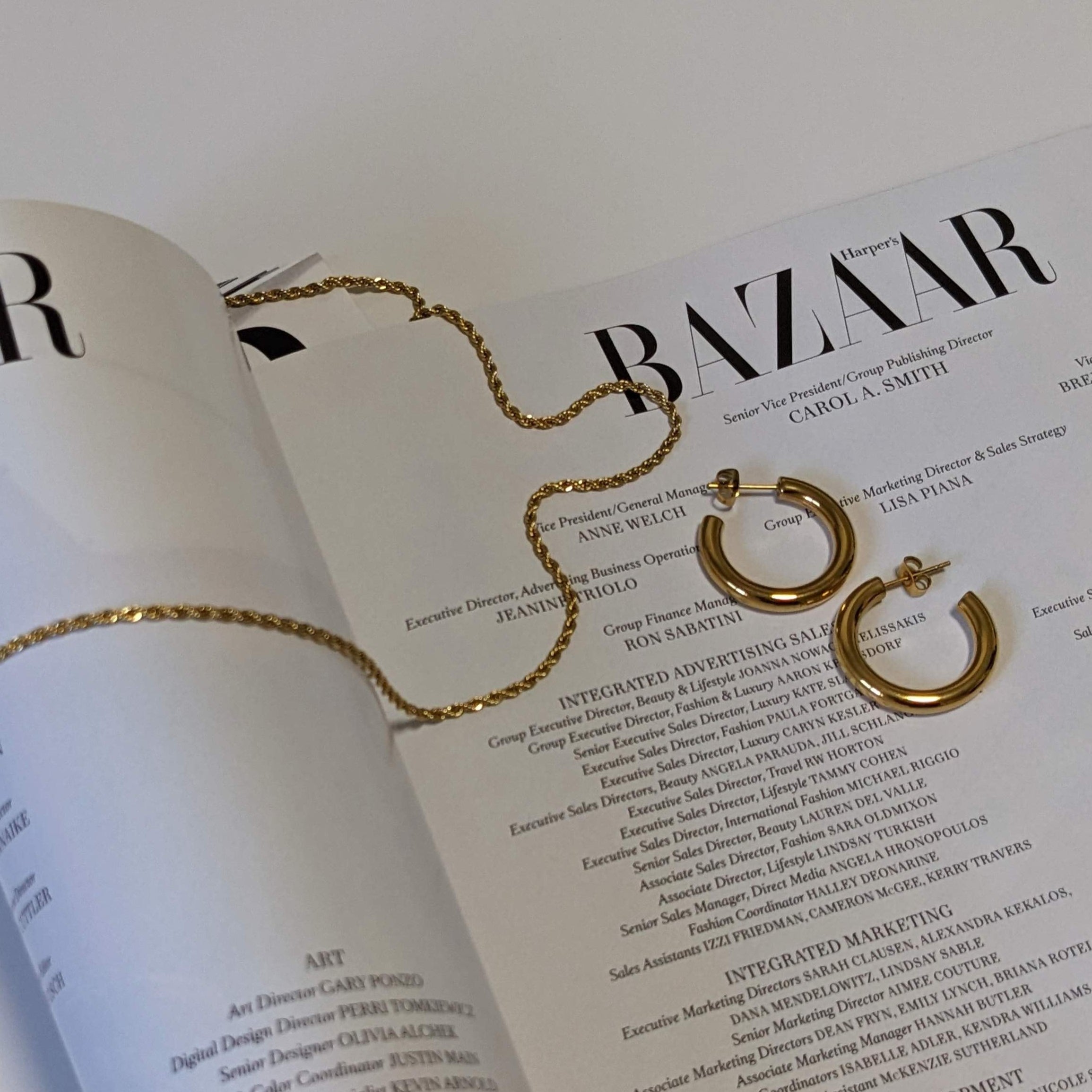 Hailey Classic Hoop Earrings