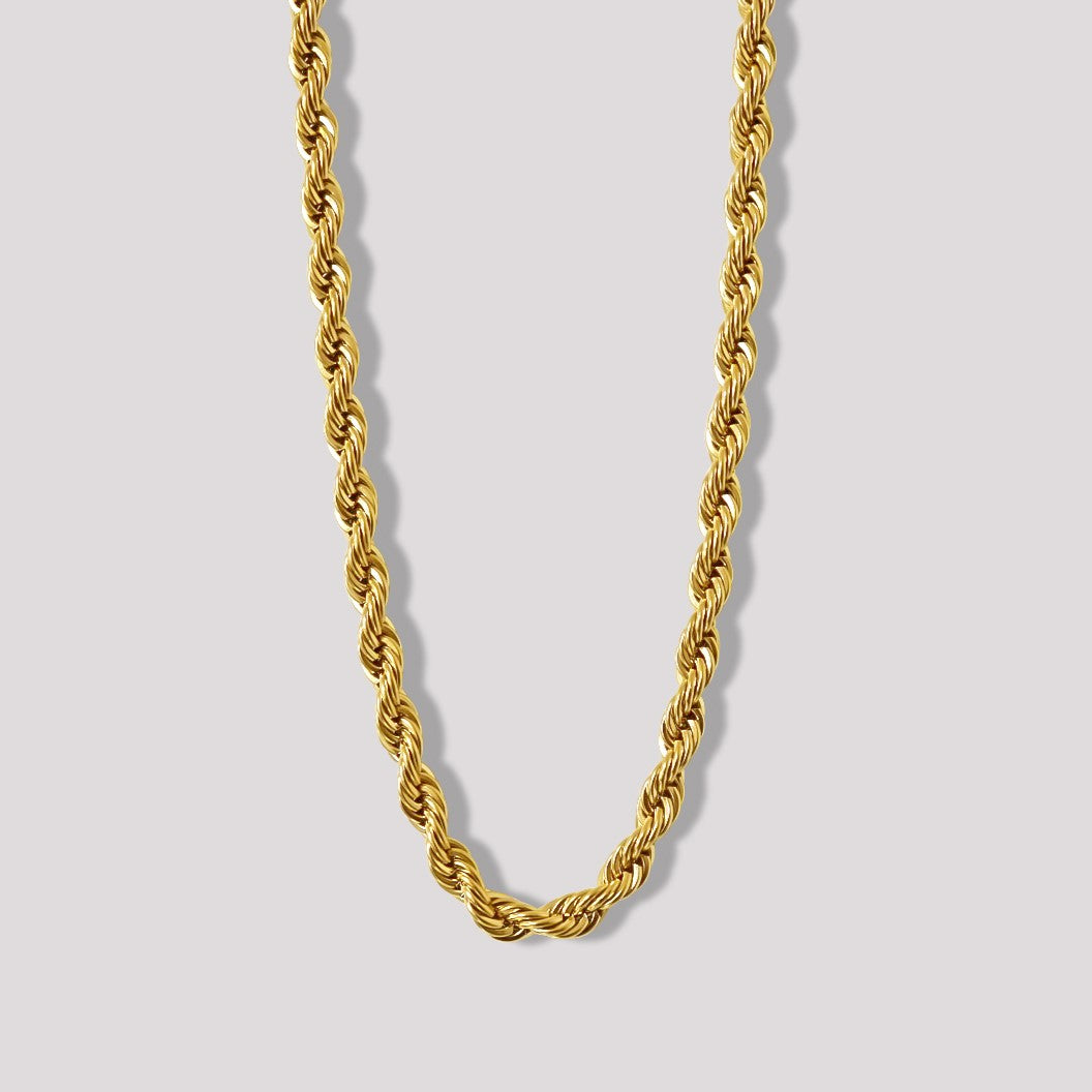 Amari Thick Rope Chain Necklace