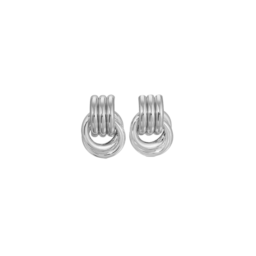 Cerise-Jewelry-Colette-Knot-Earrings-Silver