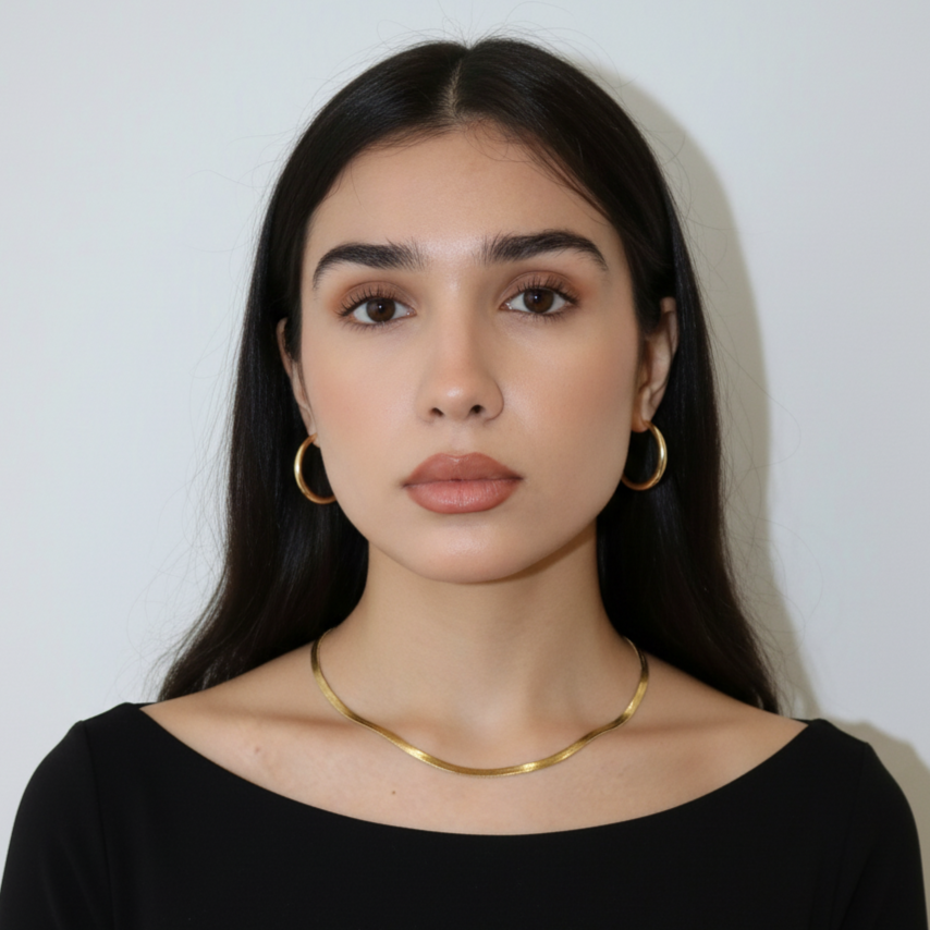 Cerise-Jewelry-Mila-Classic-Herringbone-Necklace