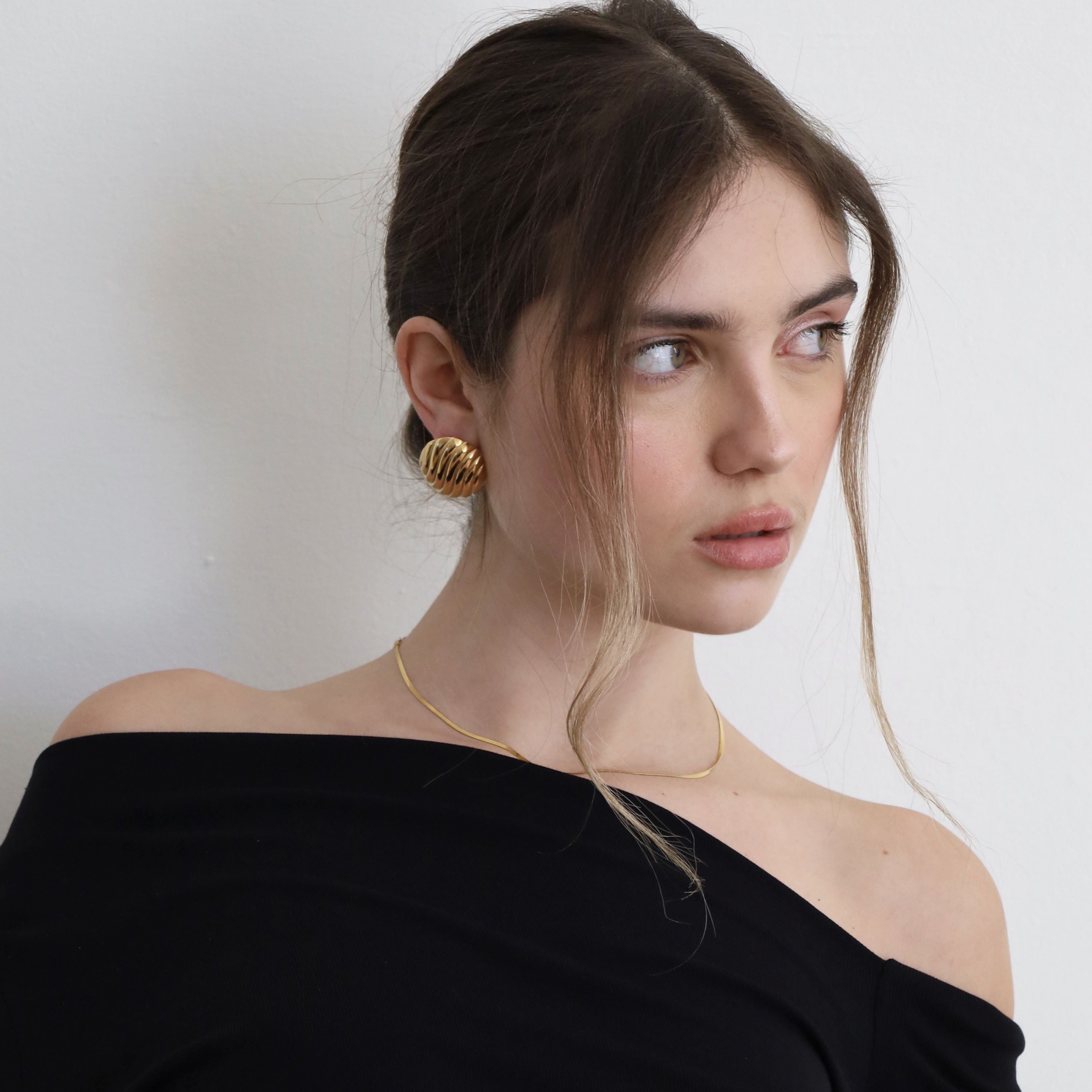 Maya 2mm Herringbone Necklace