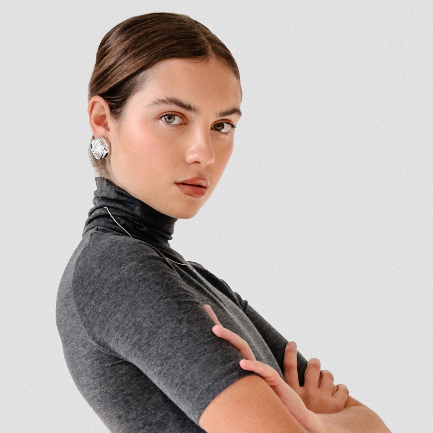 Clemence Square Statement Earrings