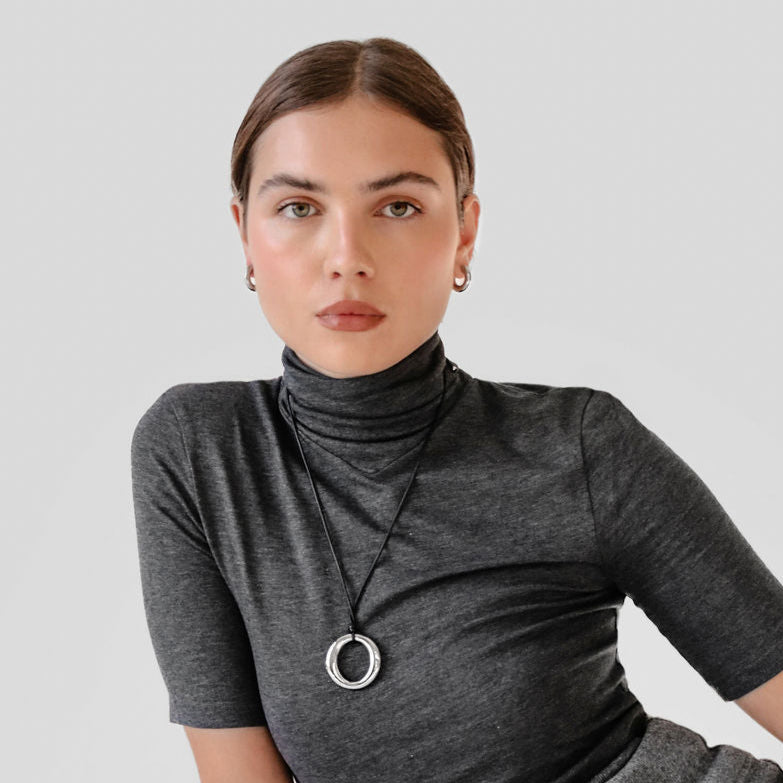 Chevelle Bold Corded Pendant Necklace