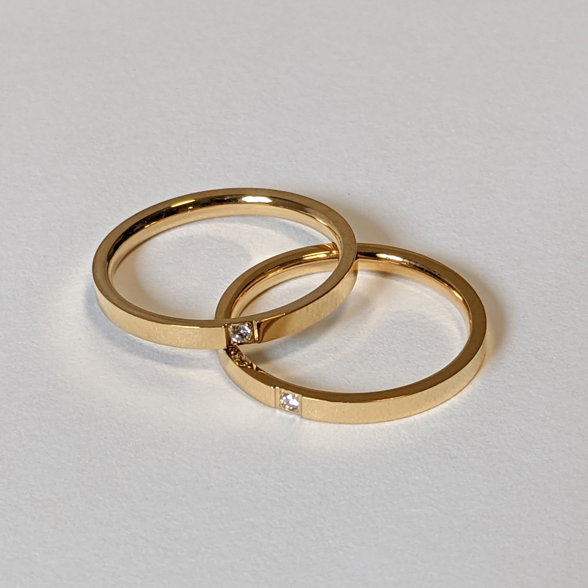 Margot Thin CZ Band Ring