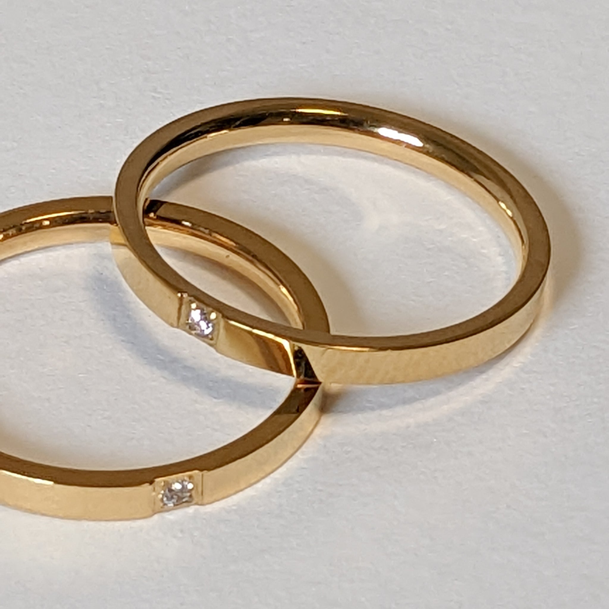 Margot Thin CZ Band Ring
