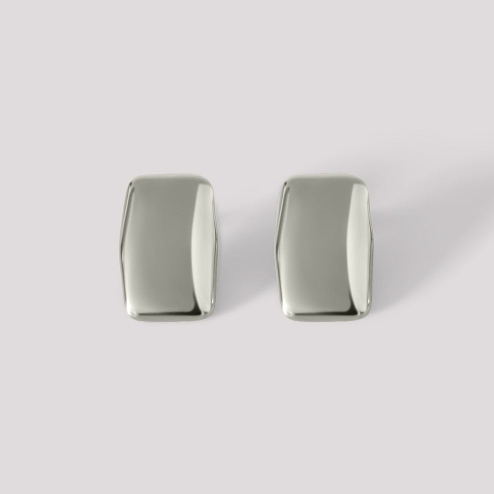 Sabine Mirrored Statement Earrings