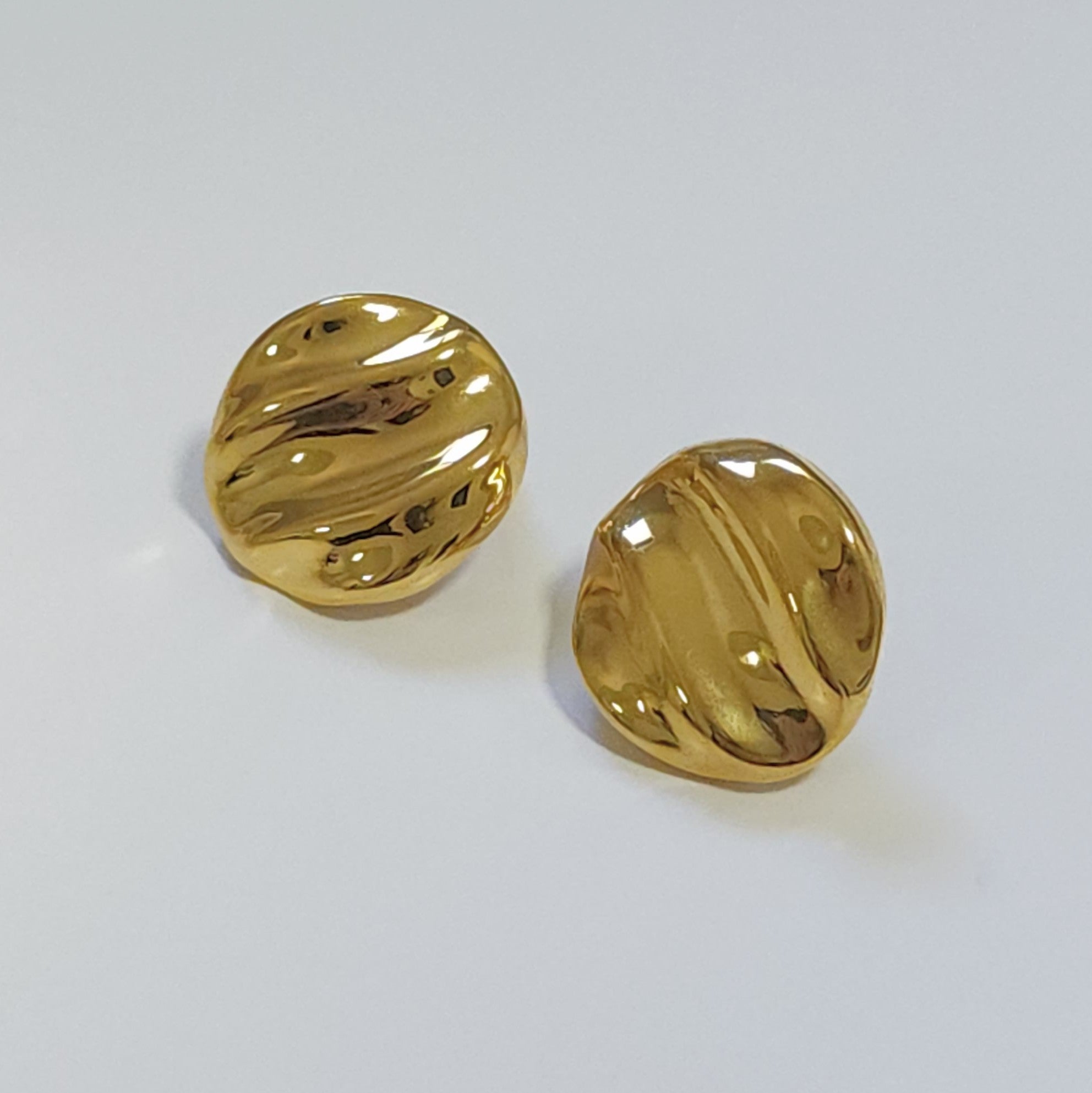 Mae Round Statement Earrings