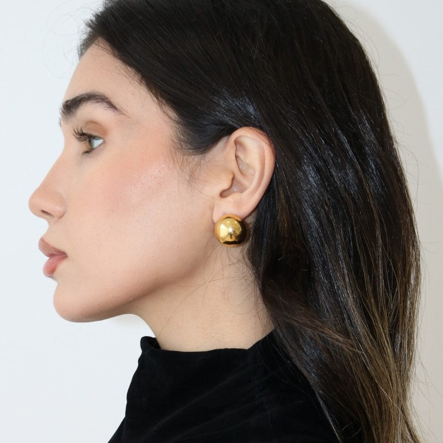 Yvette Mirrored Statement Earrings